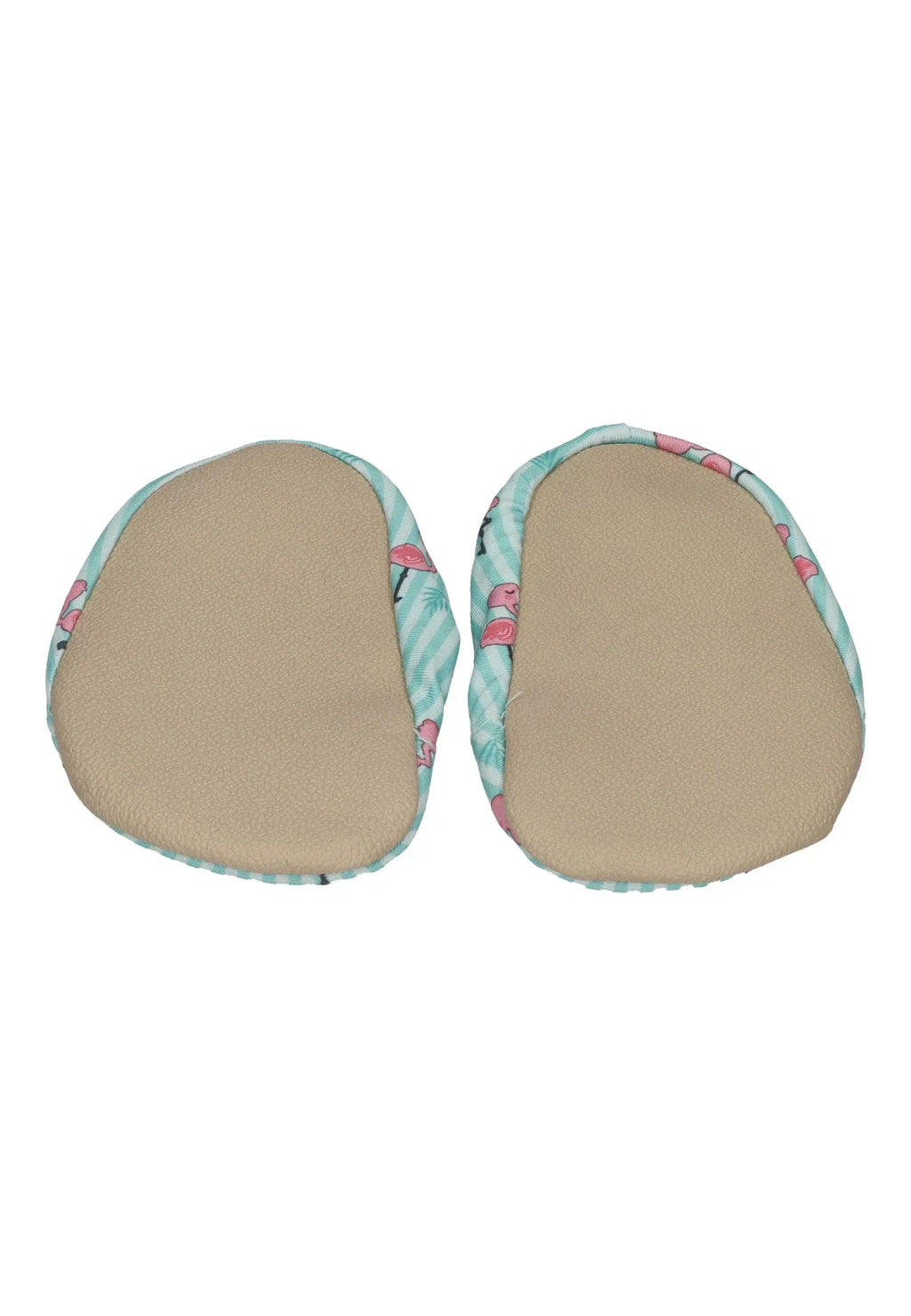 SLIPSTOP Hausschuhe Badeschuhe DILLY Flamingos mint rosa
