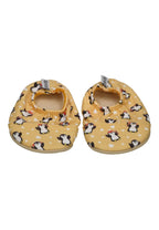 SLIPSTOP Hausschuhe Badeschuhe HAPPY FEET Pinguin yellow