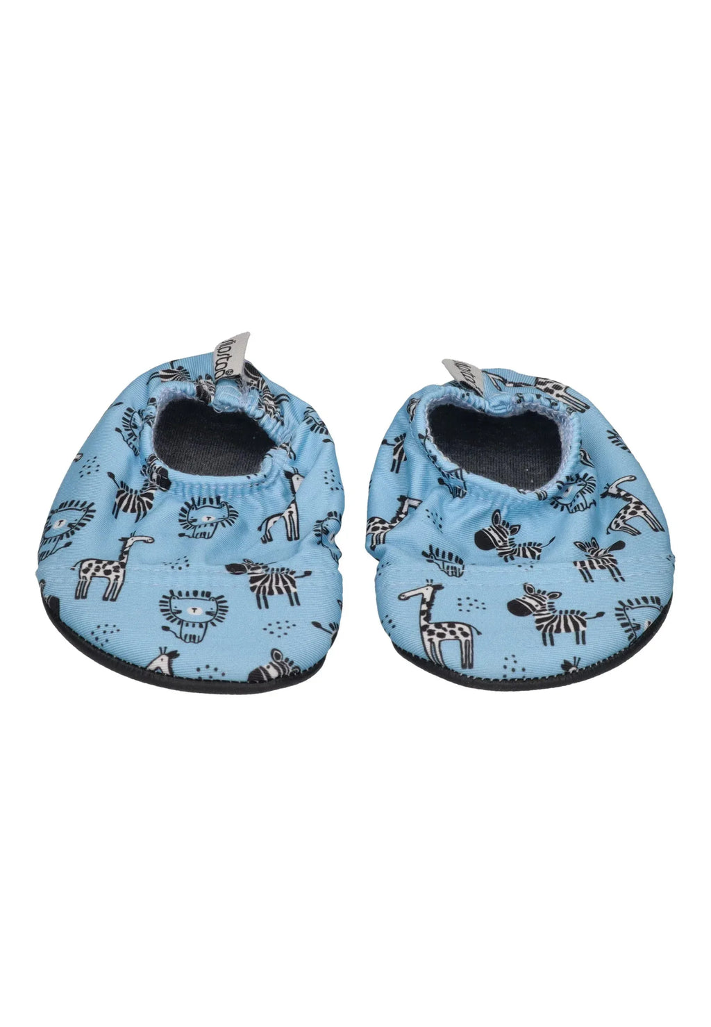 SLIPSTOP Kinder Hausschuhe Badeschuhe AFRICA Tiere blue