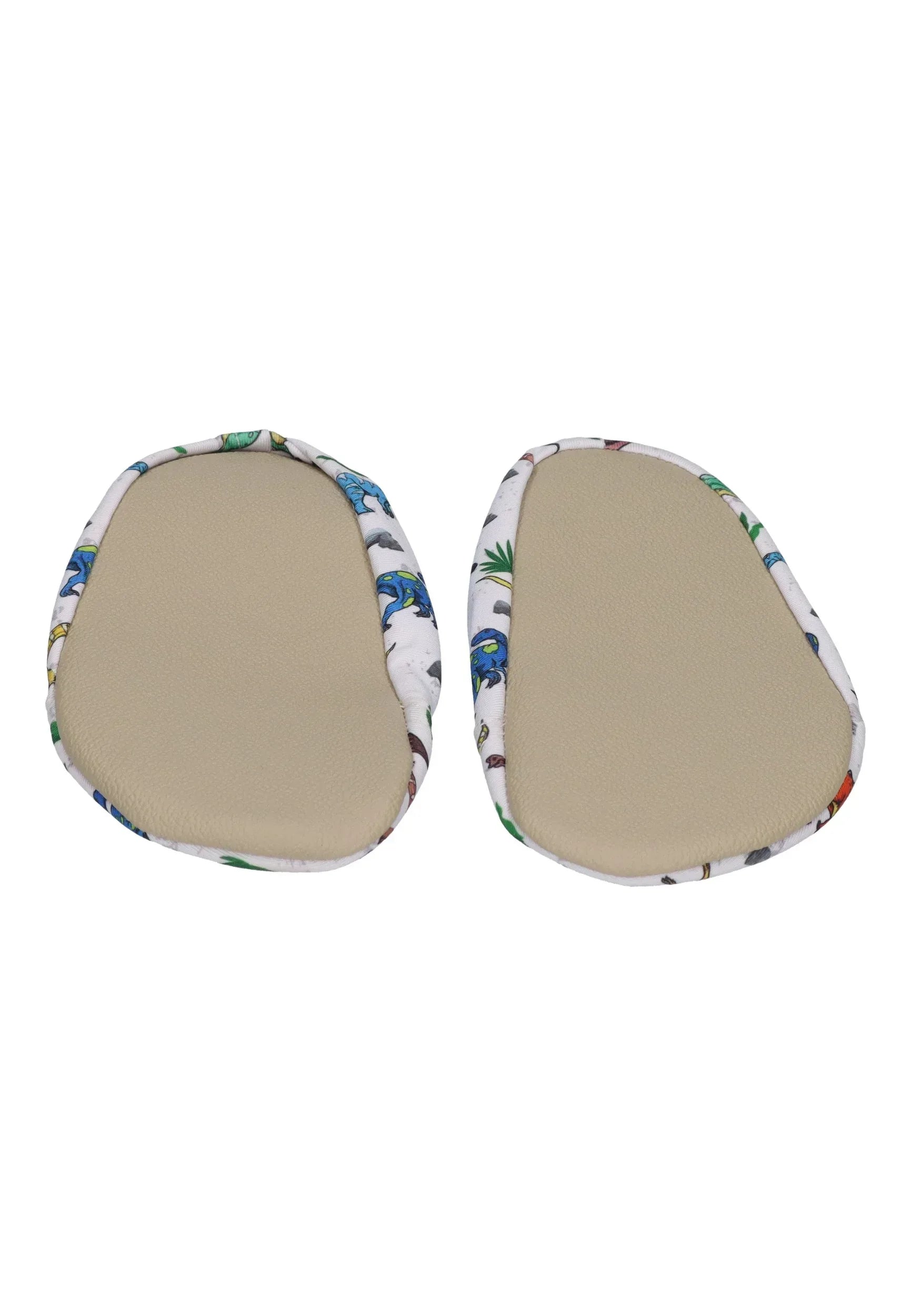 SLIPSTOP Kinder Hausschuhe Badeschuhe ARIZONA Dino white