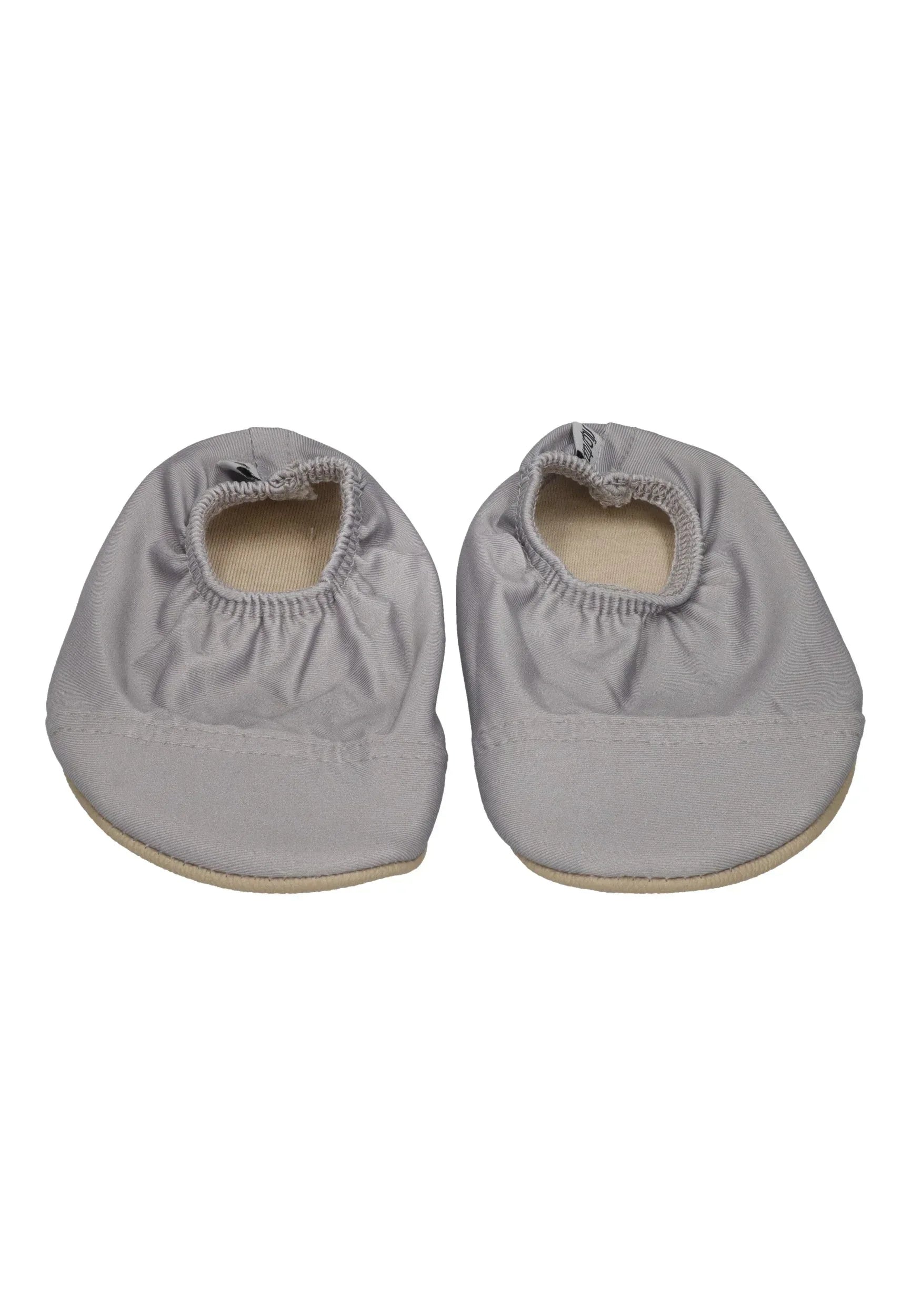 SLIPSTOP Kinder Hausschuhe Badeschuhe CASHMERE - silber