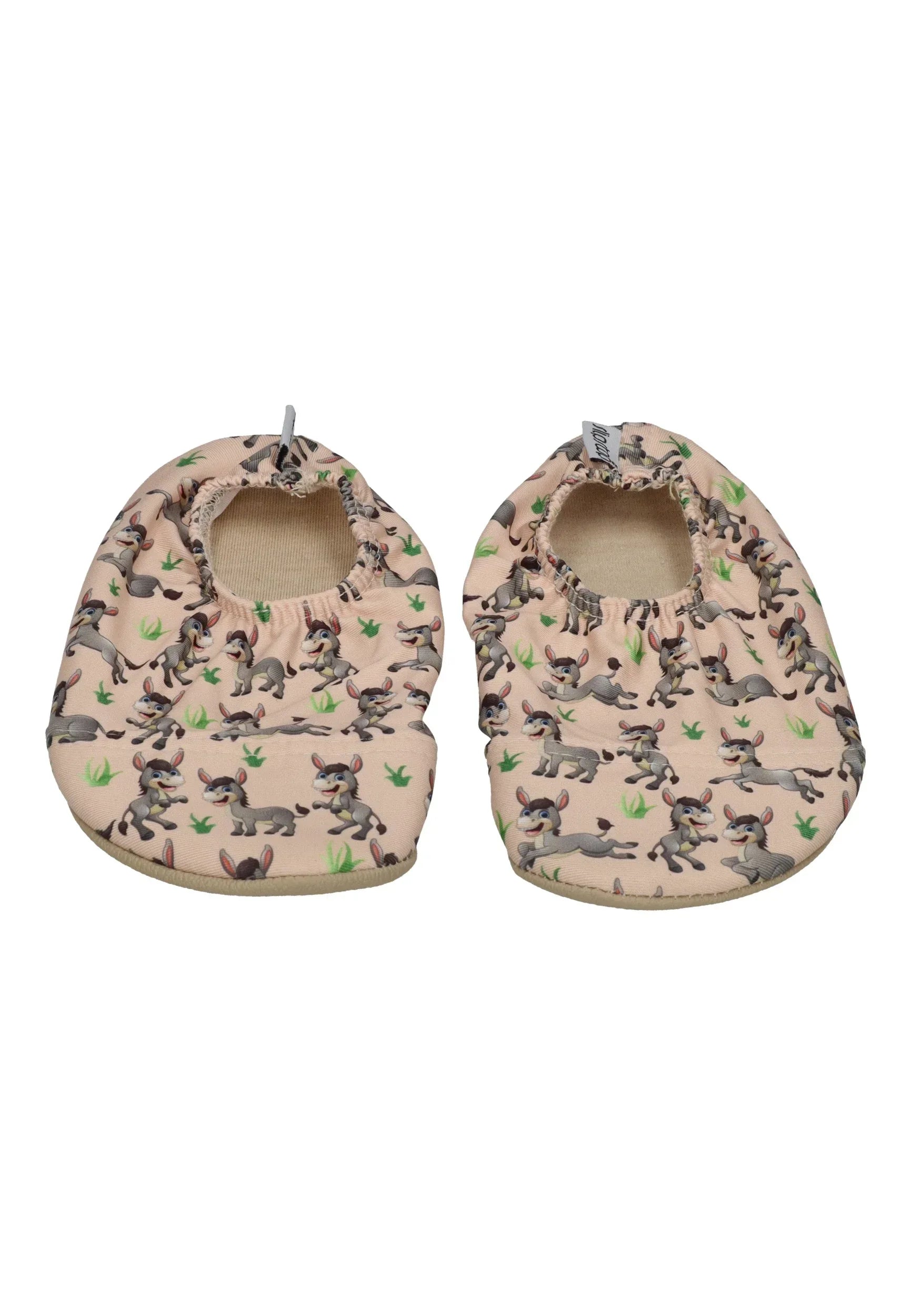 SLIPSTOP Kinder Hausschuhe Badeschuhe DONKEY - Eselchen – Hausschuhe - Mehrfarbig | shoedealo.shop – Bild 4