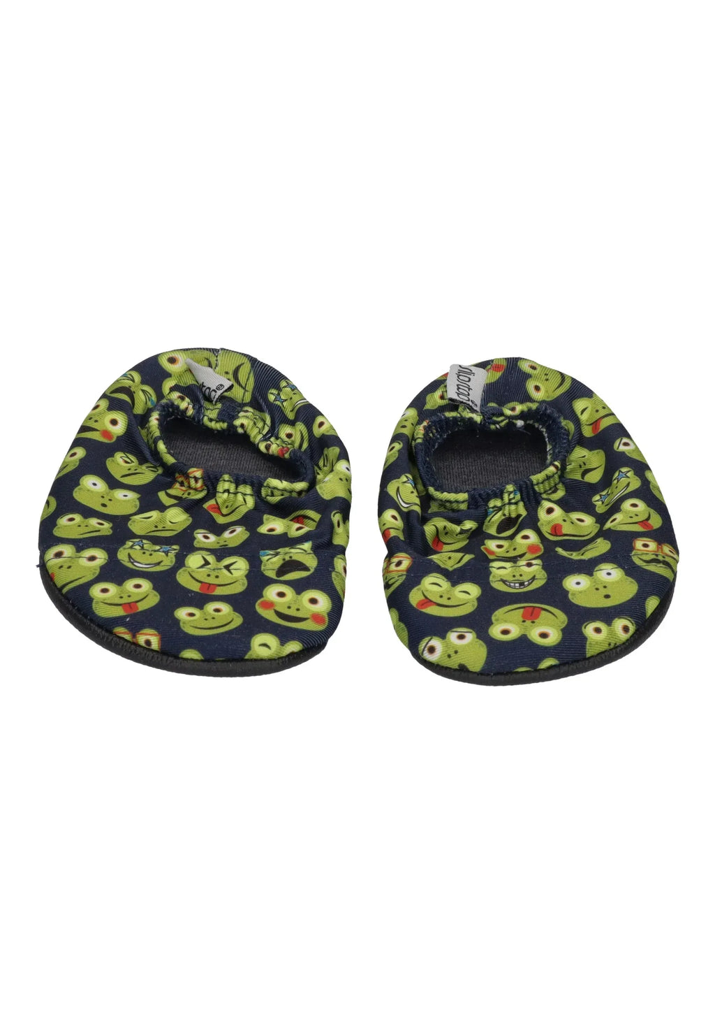 SLIPSTOP Kinder Hausschuhe Badeschuhe FROG - blue green