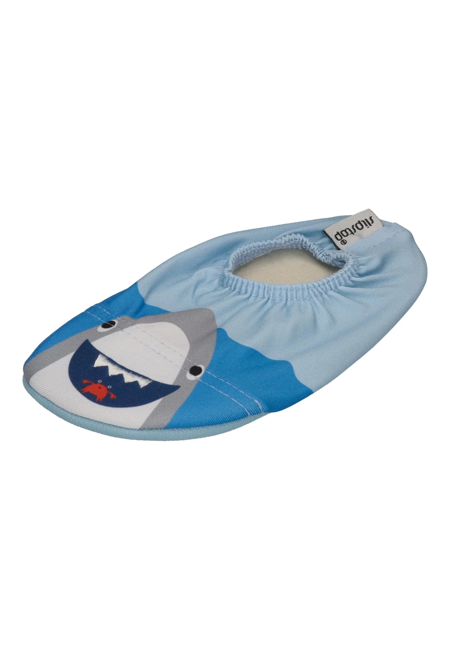SLIPSTOP Kinder Hausschuhe Badeschuhe Finzy hellblau