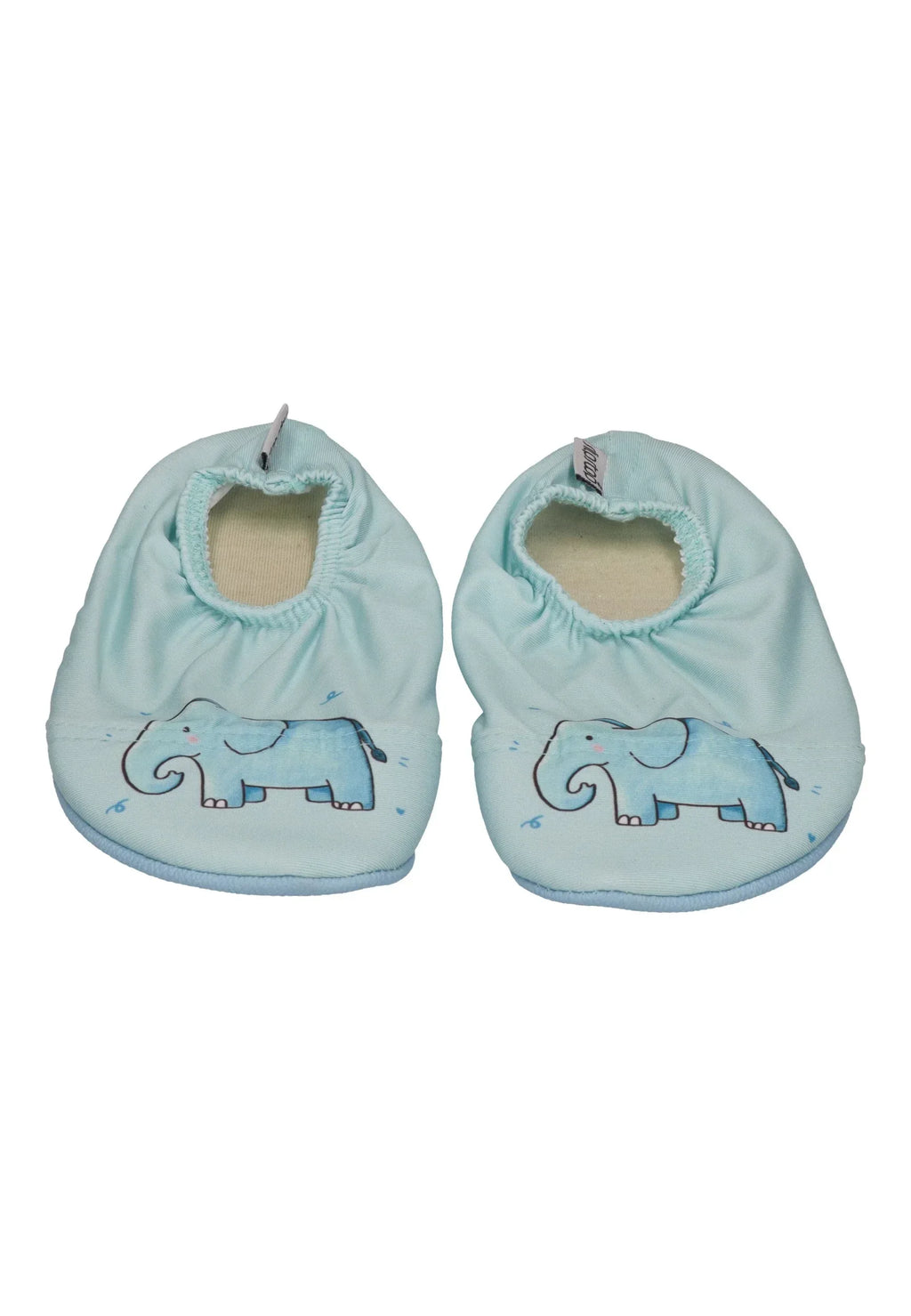 SLIPSTOP Kinder Hausschuhe Badeschuhe HANT Elefant blau