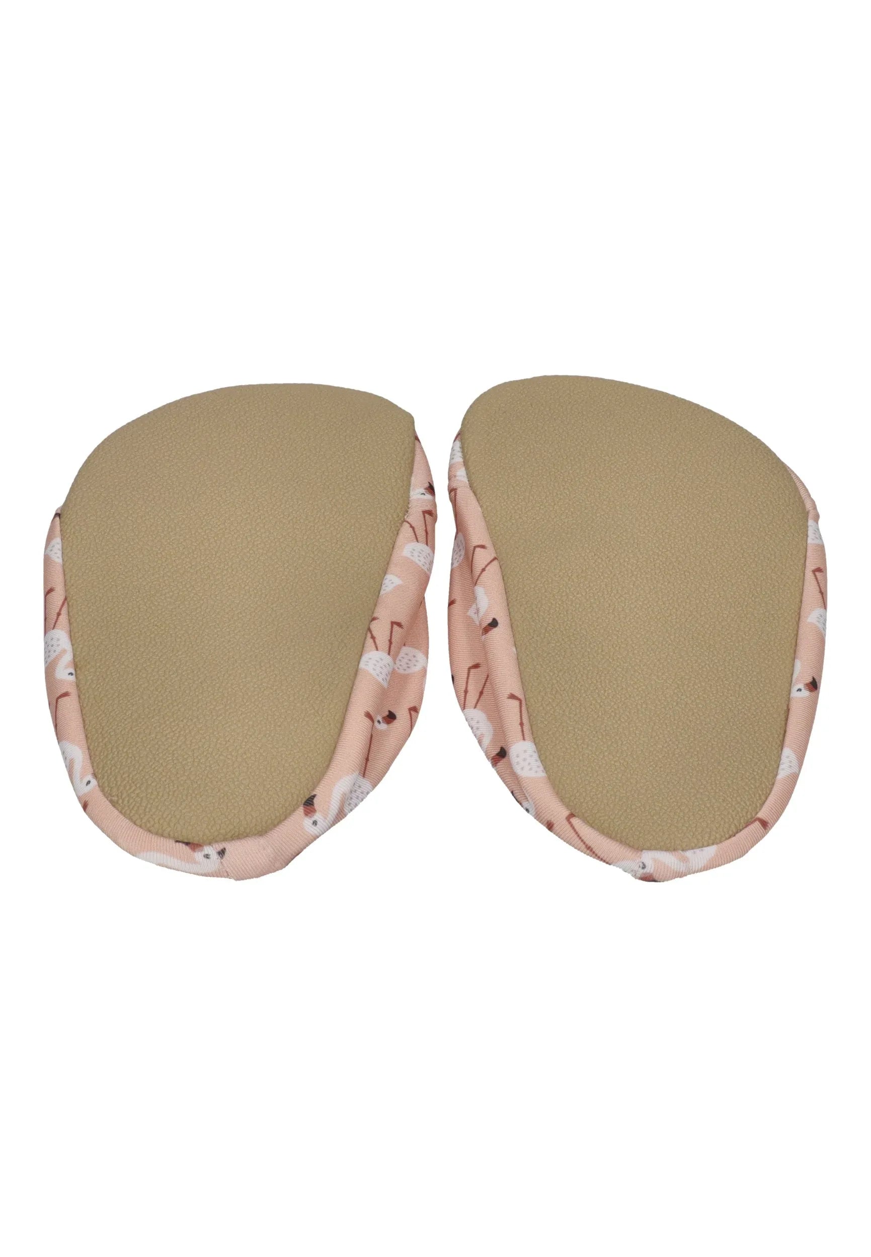 SLIPSTOP Kinder Hausschuhe Badeschuhe Hazel Flamingos apricot