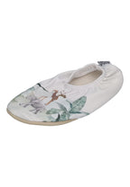 SLIPSTOP Kinder Hausschuhe Badeschuhe JUMANJI  Weiß