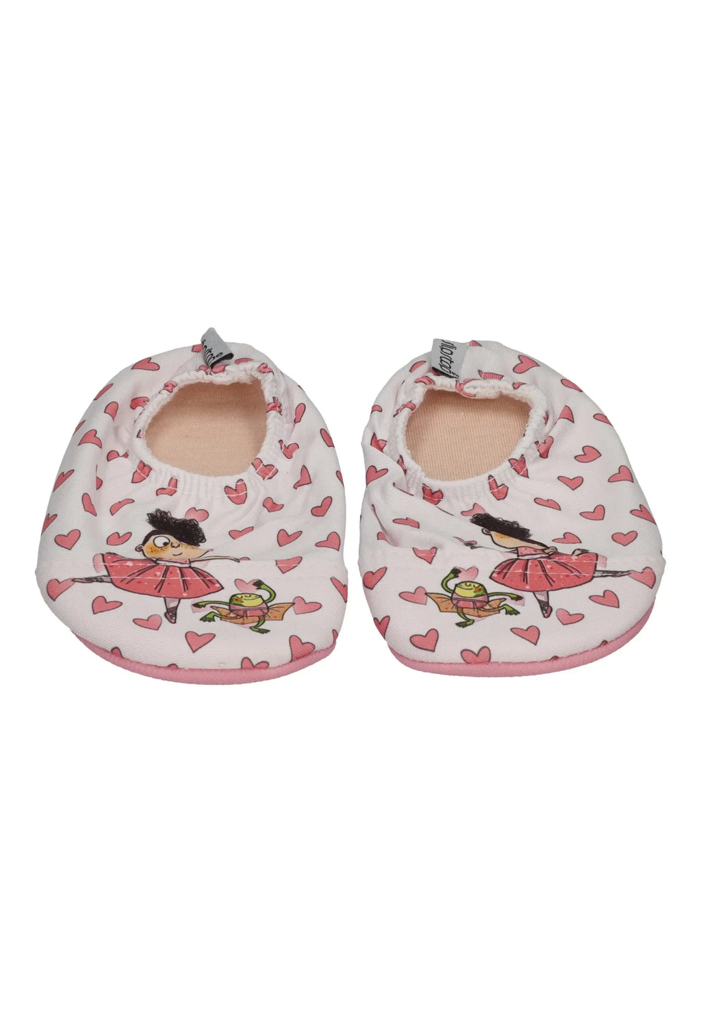 SLIPSTOP Kinder Hausschuhe Badeschuhe MEGHAN Ballerina white