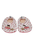 SLIPSTOP Kinder Hausschuhe Badeschuhe MEGHAN Ballerina white