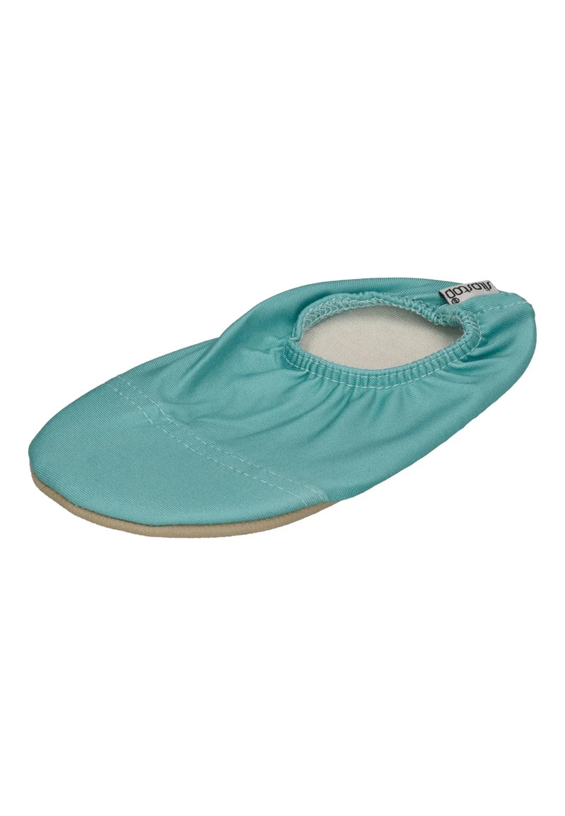 SLIPSTOP Kinder Hausschuhe Badeschuhe MINT BLUE blue