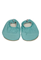 SLIPSTOP Kinder Hausschuhe Badeschuhe MINT BLUE blue