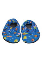 SLIPSTOP Kinder Hausschuhe Badeschuhe Nemo Fische blau