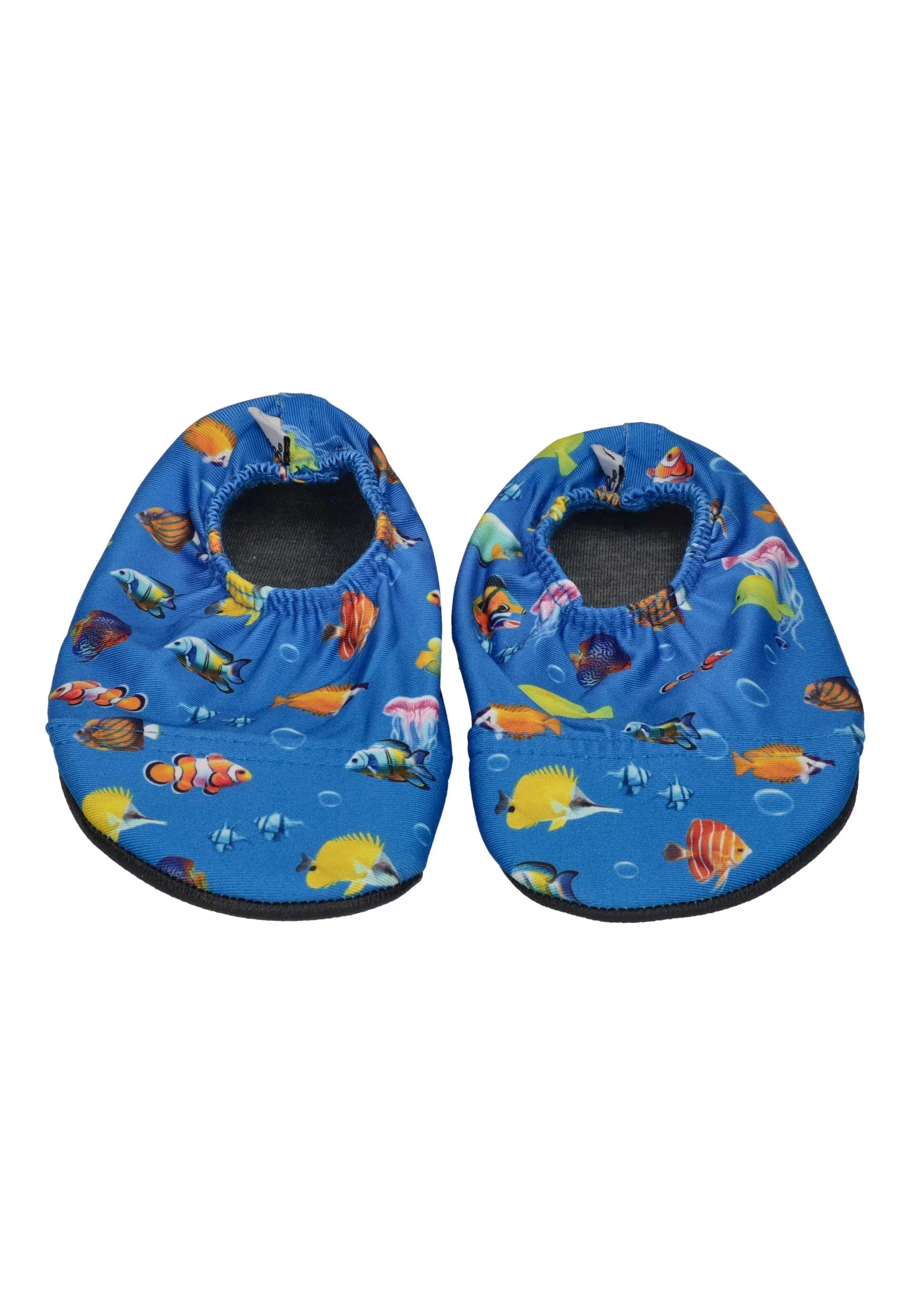 SLIPSTOP Kinder Hausschuhe Badeschuhe Nemo Fische blau
