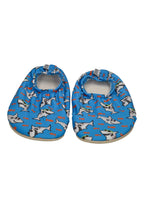 SLIPSTOP Kinder Hausschuhe Badeschuhe POSSEIDON Hai blue