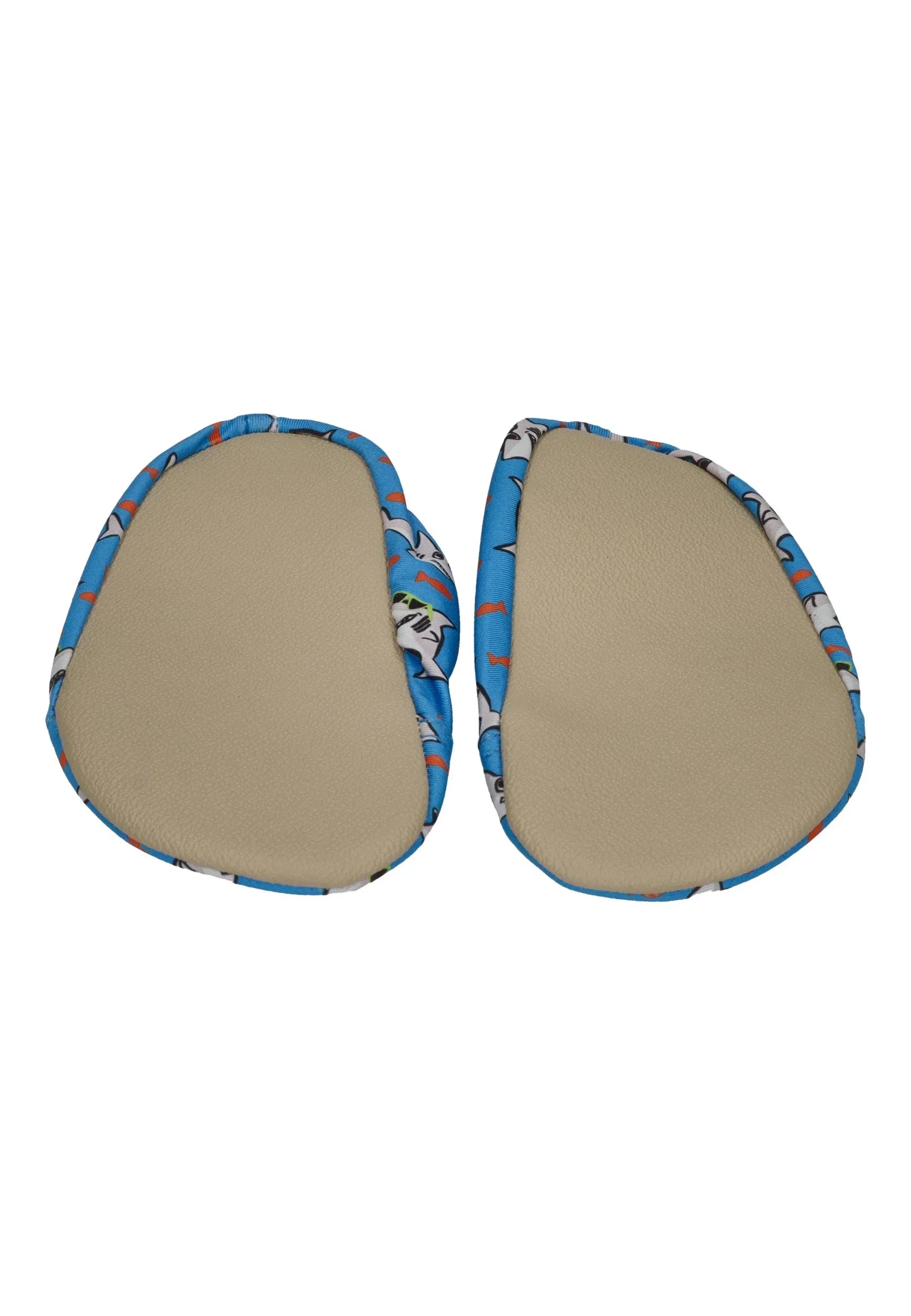 SLIPSTOP Kinder Hausschuhe Badeschuhe POSSEIDON Hai blue