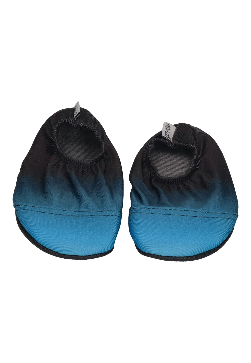 SLIPSTOP Kinder Hausschuhe Badeschuhe Pedro Farbverlauf blau