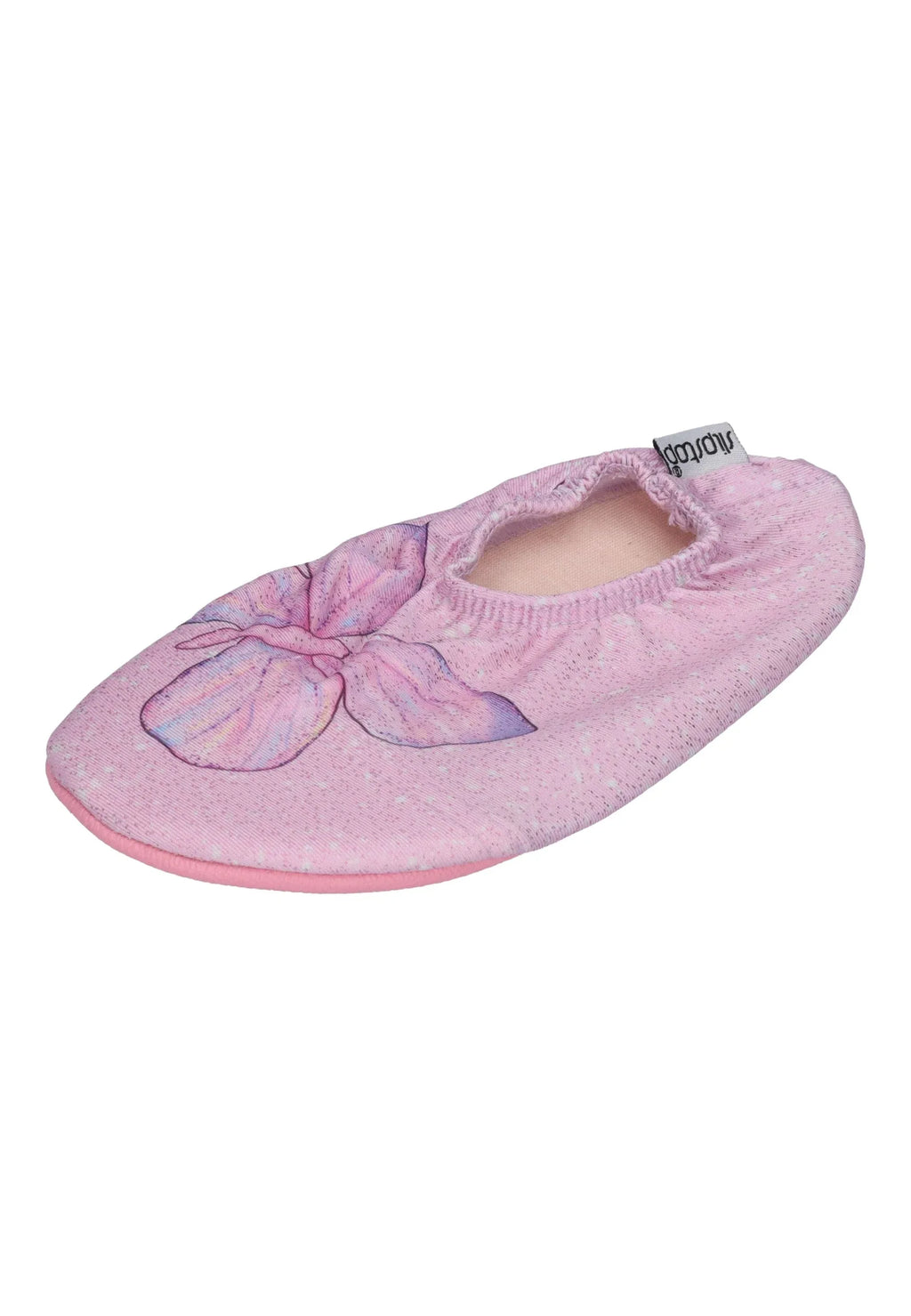 SLIPSTOP Kinder Hausschuhe Badeschuhe Peri Schmetterling rosa