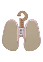 SLIPSTOP Kinder Hausschuhe Badeschuhe TULIP PINK Blumen Altrosa