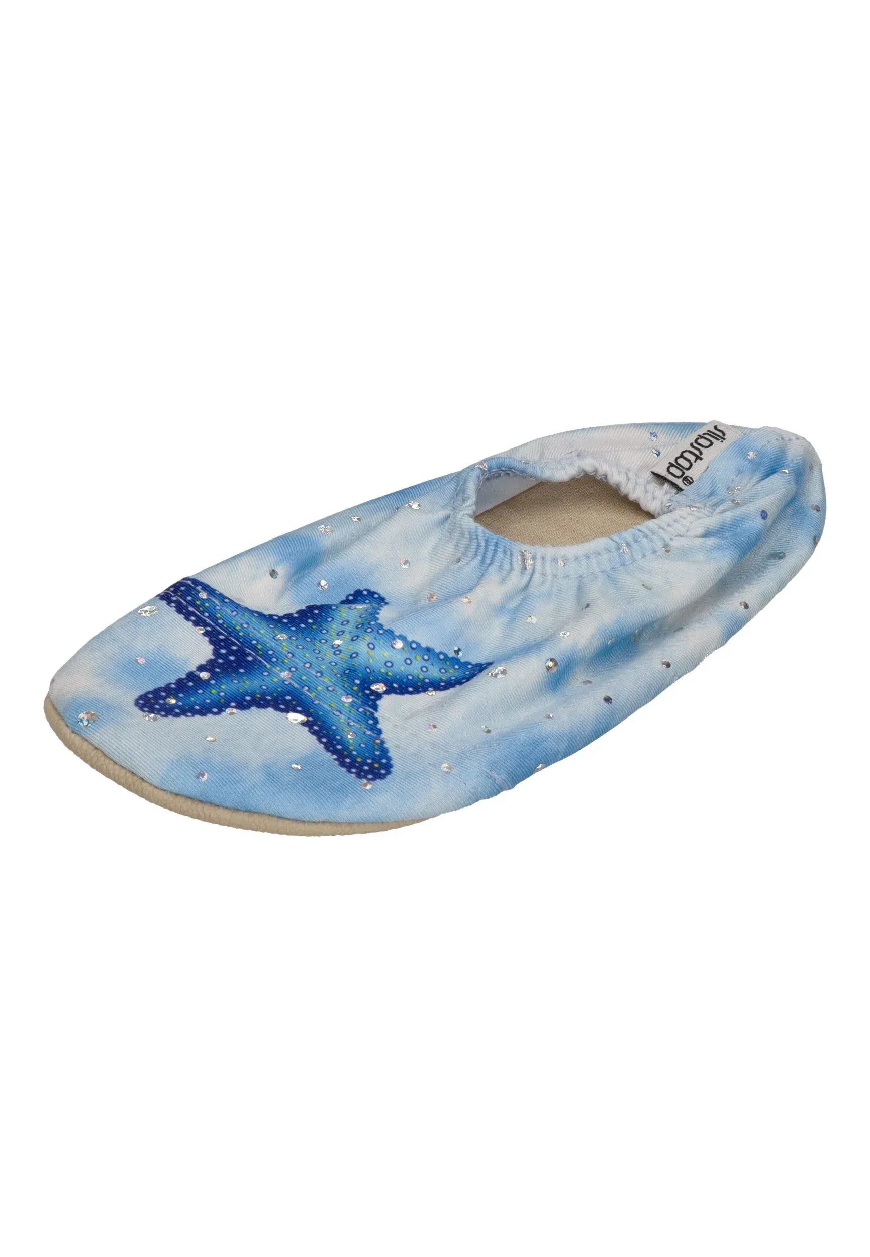 SLIPSTOP Kinder Hausschuhe Badeschuhe TYRA Seestern