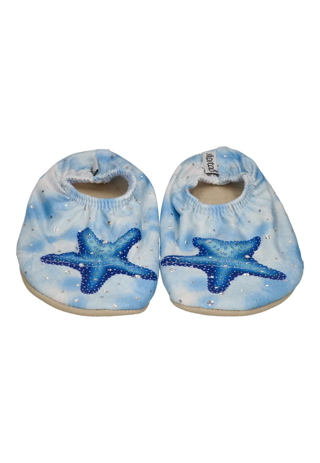 SLIPSTOP Kinder Hausschuhe Badeschuhe TYRA Seestern