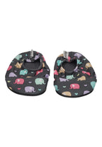 SLIPSTOP Kinder Hausschuhe Badeschuhe WINNIE Elefant black