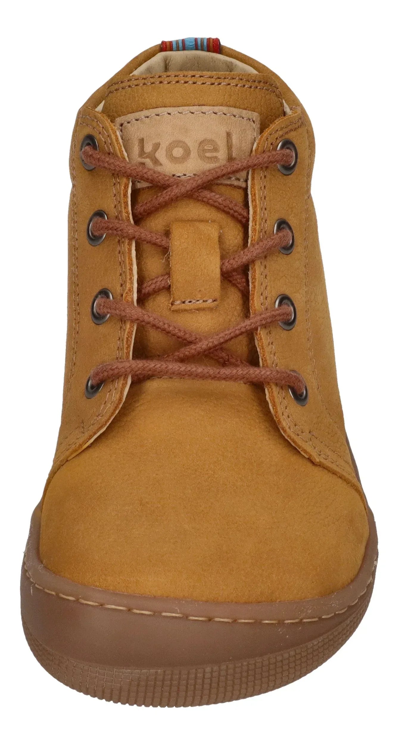 KOEL Barefoot Kinder Schnürer DELI 2.0 cognac