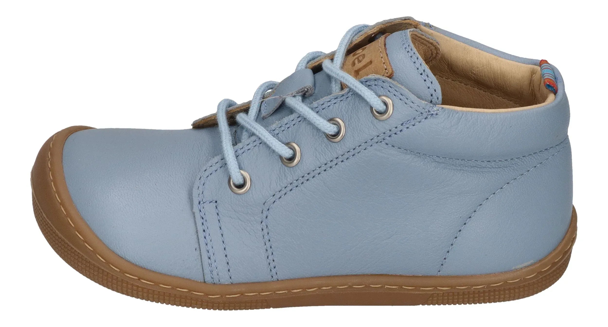 KOEL Barefoot Kinder Schnürer DELI NAPA - celeste