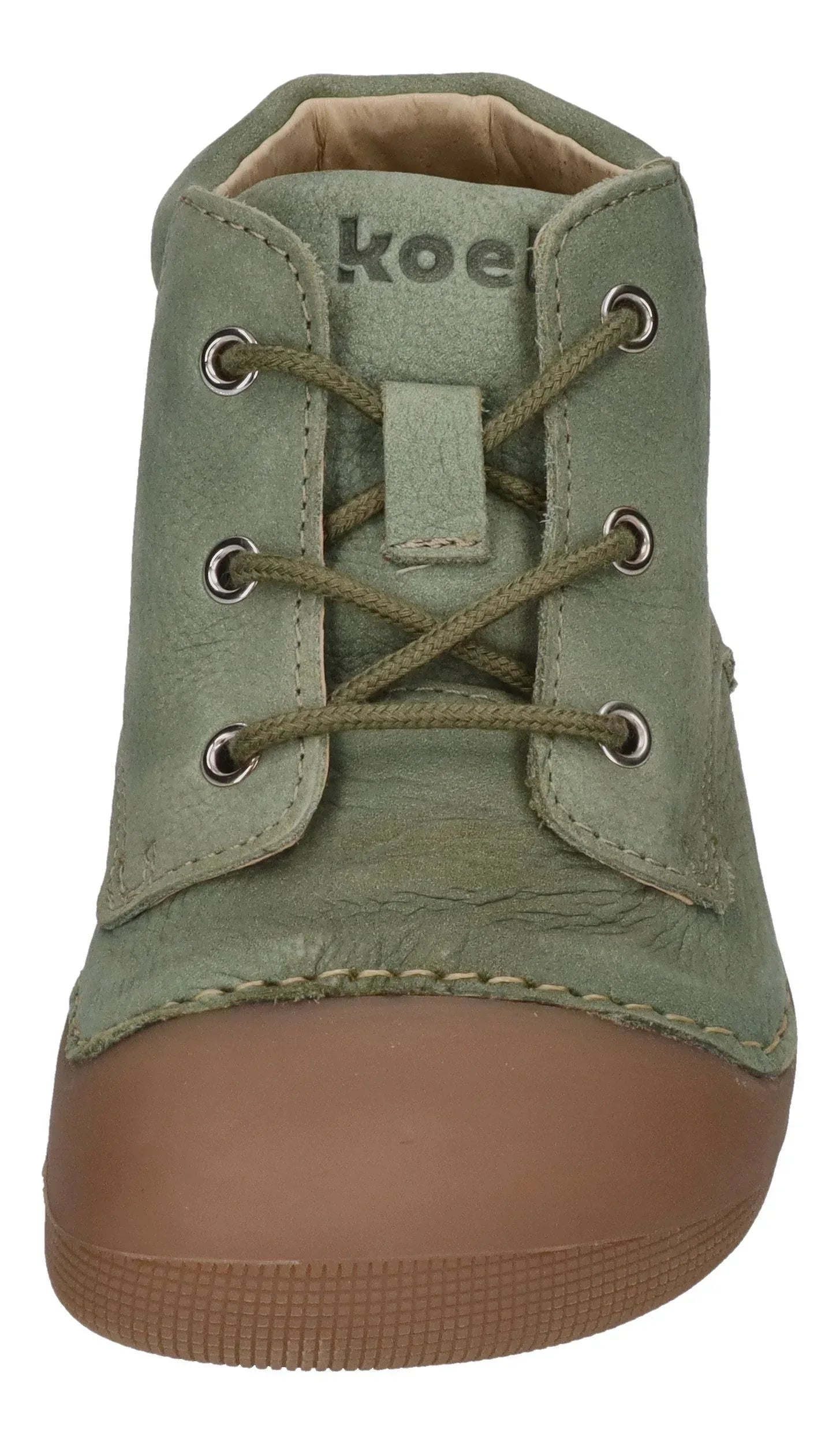 KOEL Kinder Barefoot Sneakers AVERIY LEATHER olive