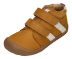 KOEL Kinder Barefoot Sneakers DAVID LEATHER cognac