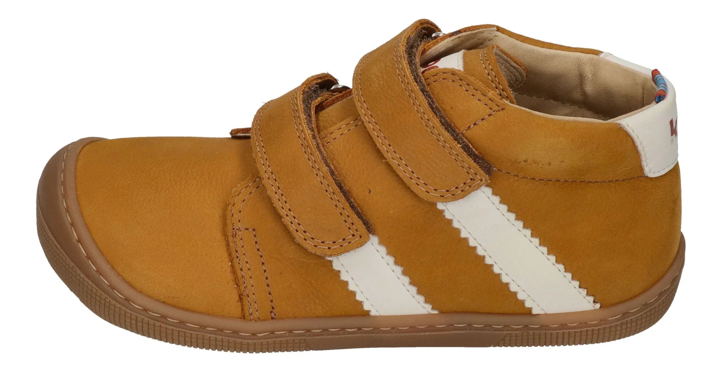 KOEL Kinder Barefoot Sneakers DAVID LEATHER cognac