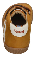 KOEL Kinder Barefoot Sneakers DAVID LEATHER cognac