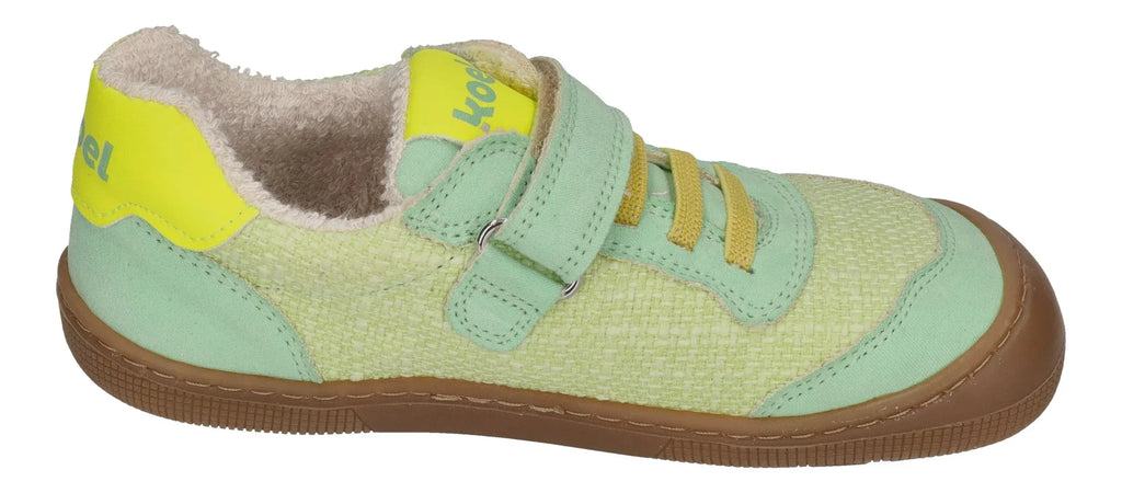 KOEL Barefoot Kinder Sneakers DYLAN BAMBO 330 lime