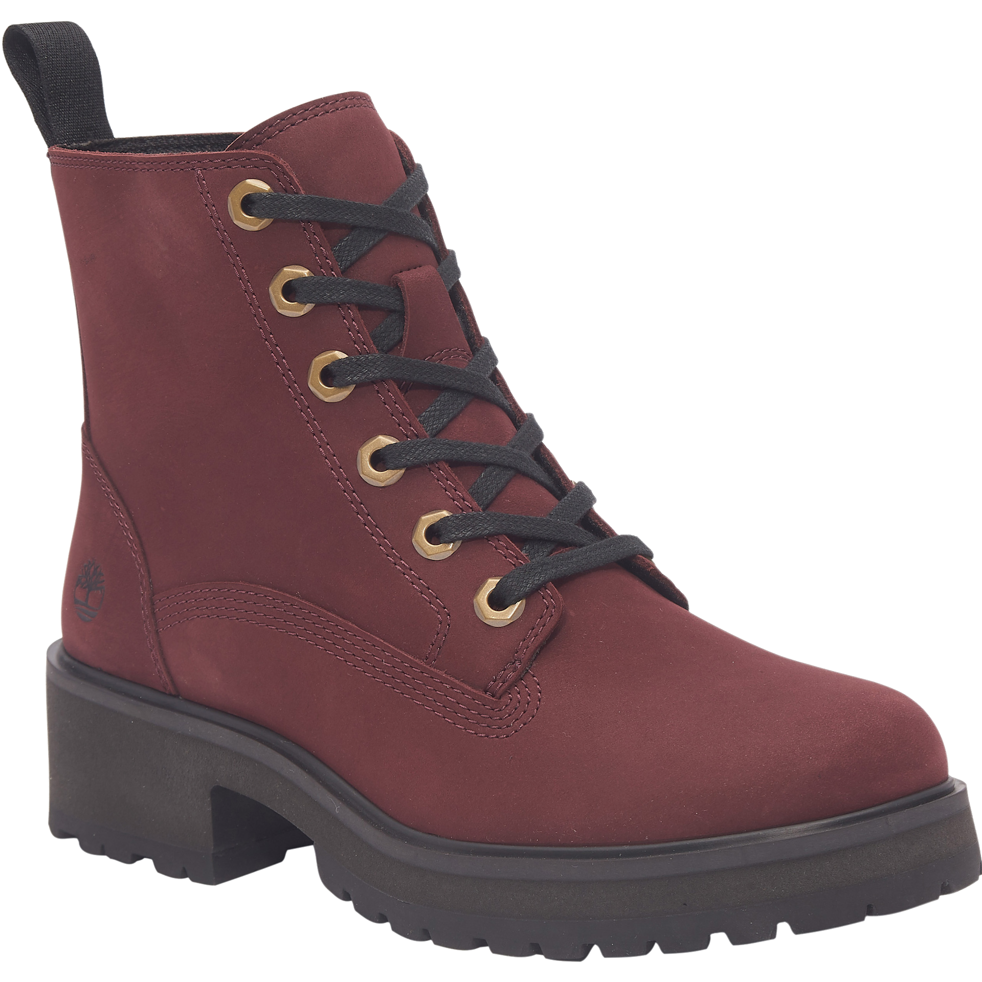 TIMBERLAND Damen Boot CARNABY ROW MID LACE UP burgundy