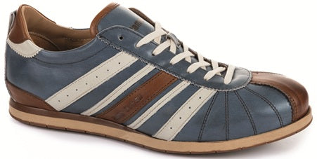 KAMO-GUTSU Herren Sneakers TIFO 049 ginepro cognac