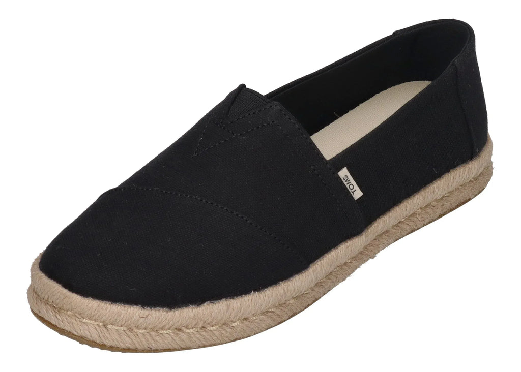 TOMS Damen Espadrilles ALPARGATA ROPE 2.0 10020687 black