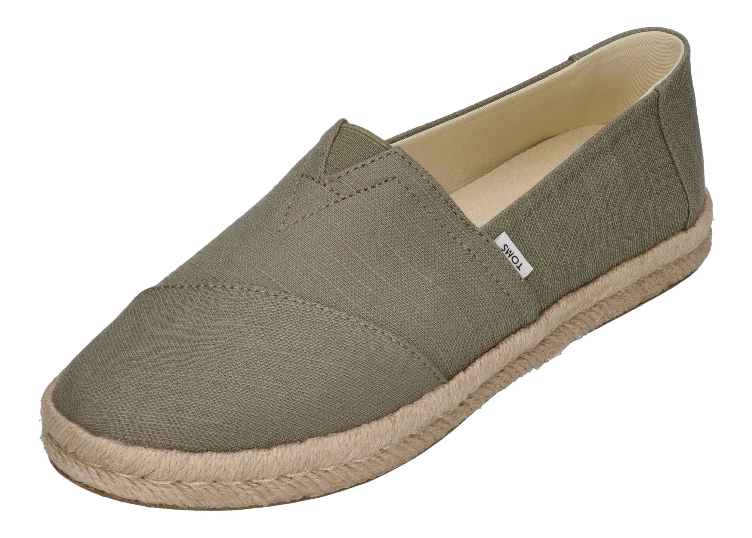 TOMS Damen Espadrilles ALPARGATA ROPE 2.0 10020859 vetiver grey
