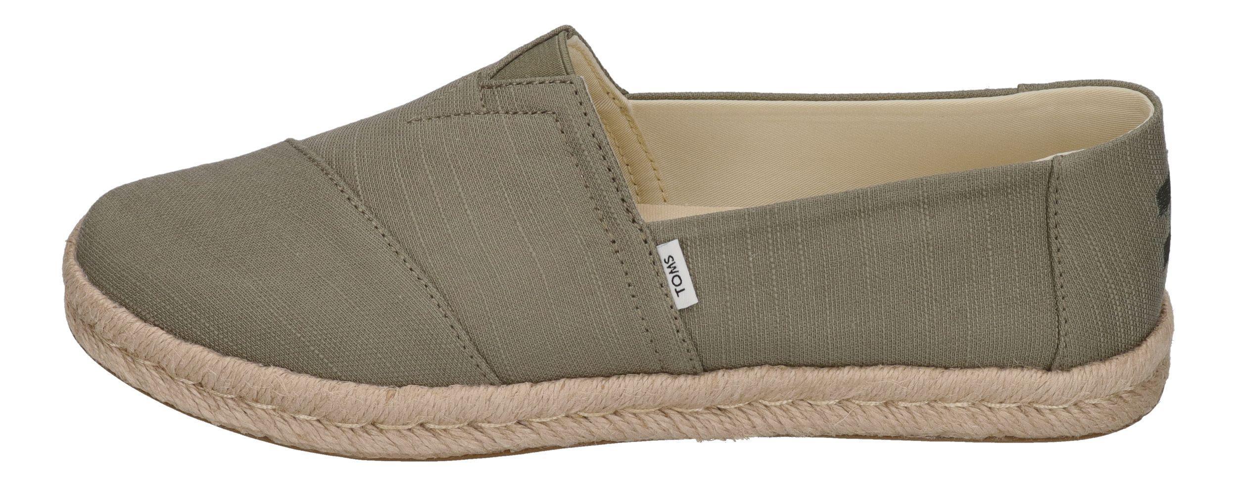 TOMS Damen Espadrilles ALPARGATA ROPE 2.0 10020859 vetiver grey