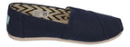 TOMS Damen Espadrilles - ALPARGATA WIDE 10020791 - navy heritage