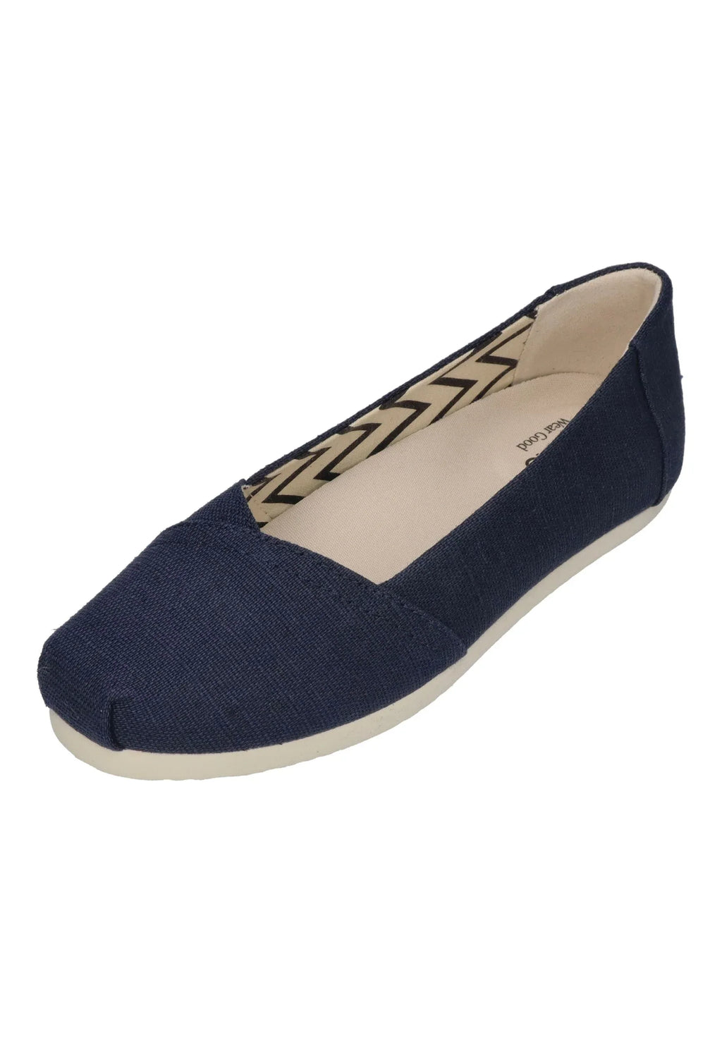 TOMS Damen Espadrilles ALPARGATA BALLET 10023039 navy heritage canvas