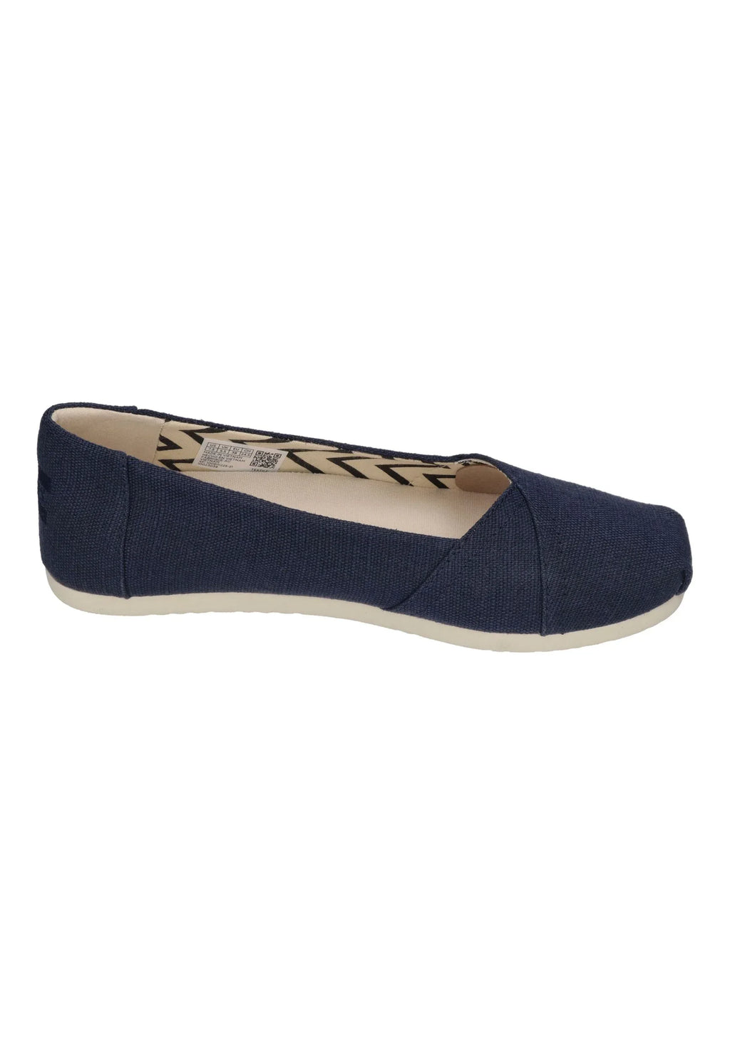 TOMS Damen Espadrilles ALPARGATA BALLET 10023039 navy heritage canvas