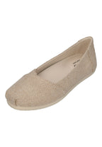 TOMS Damen Espadrilles ALPARGATA BALLET 10023042 champagne sparkle