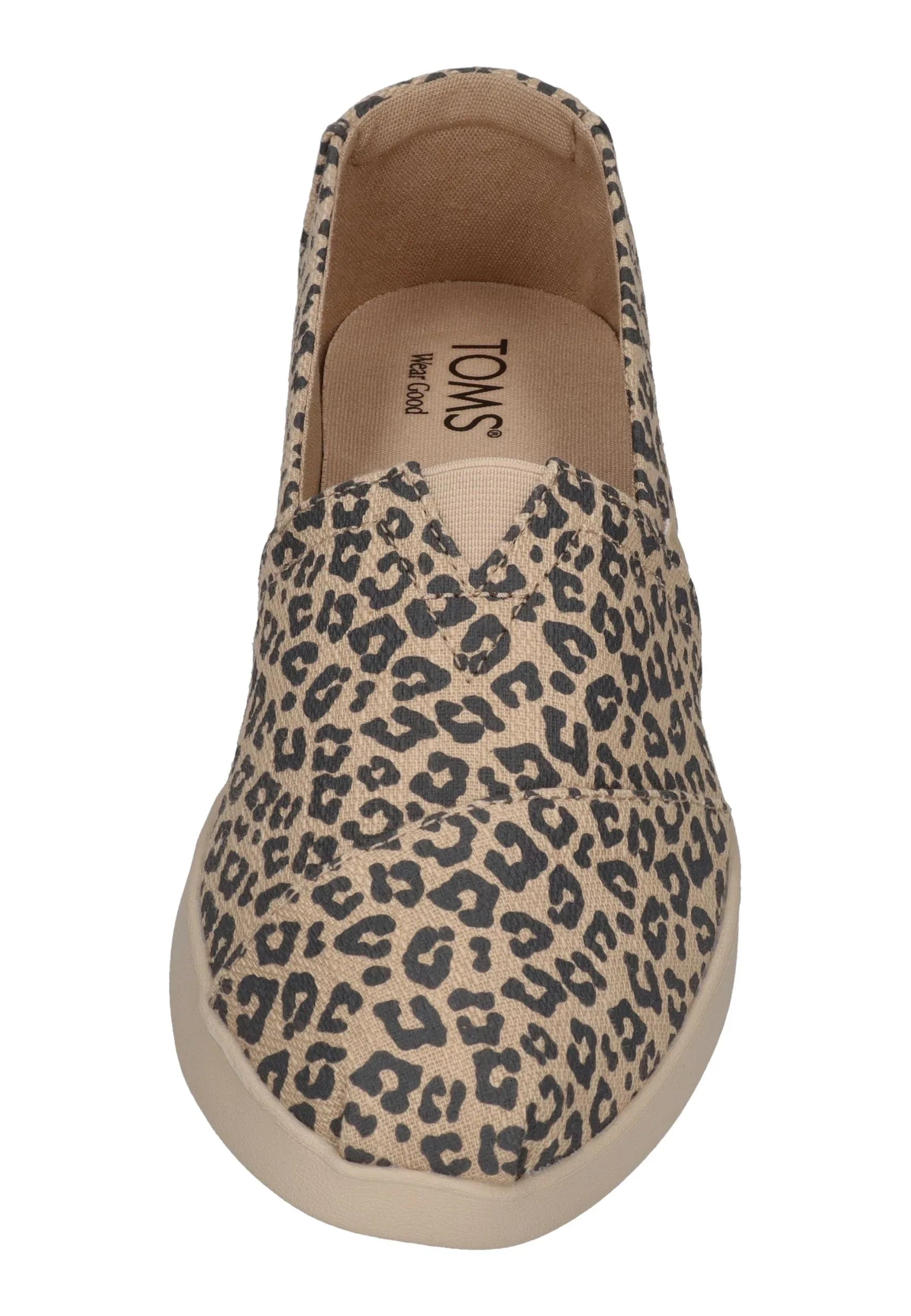 TOMS Damen Espadrilles ALPARGATA PLUS 10023031 oatmeal small leo spots