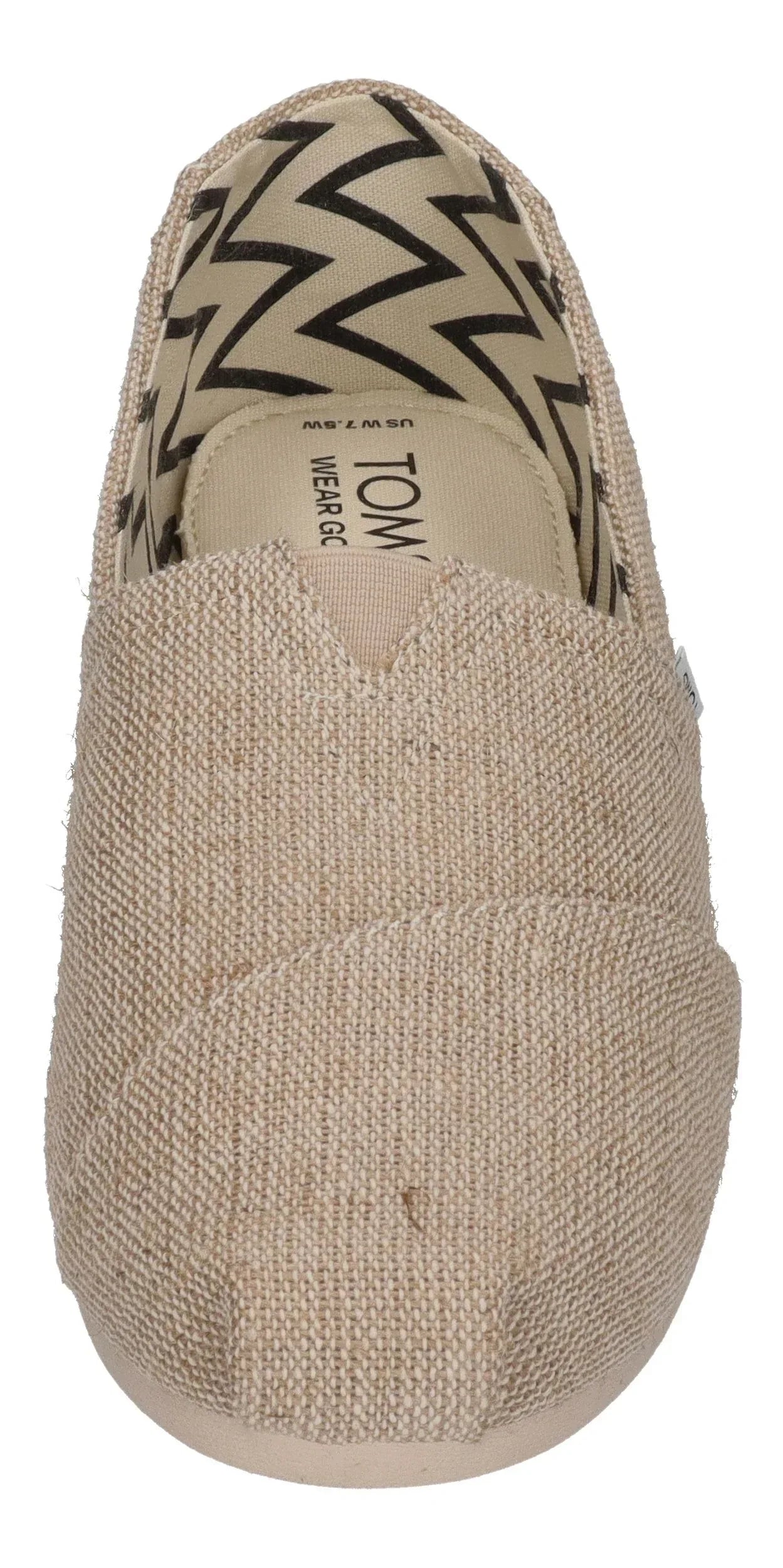 TOMS Damen Espadrilles - ALPARGATA WIDE 10020671 - natural undyed heritage