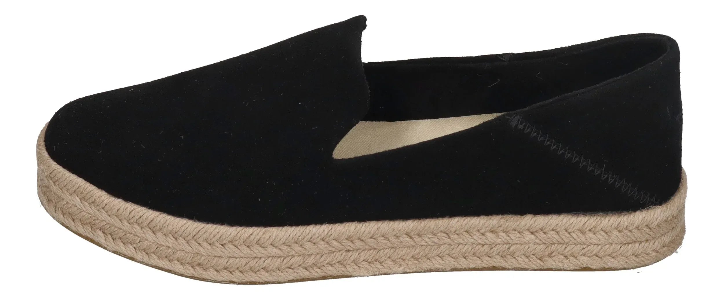 TOMS Damen Espadrilles CAROLINA 10020690 black suede