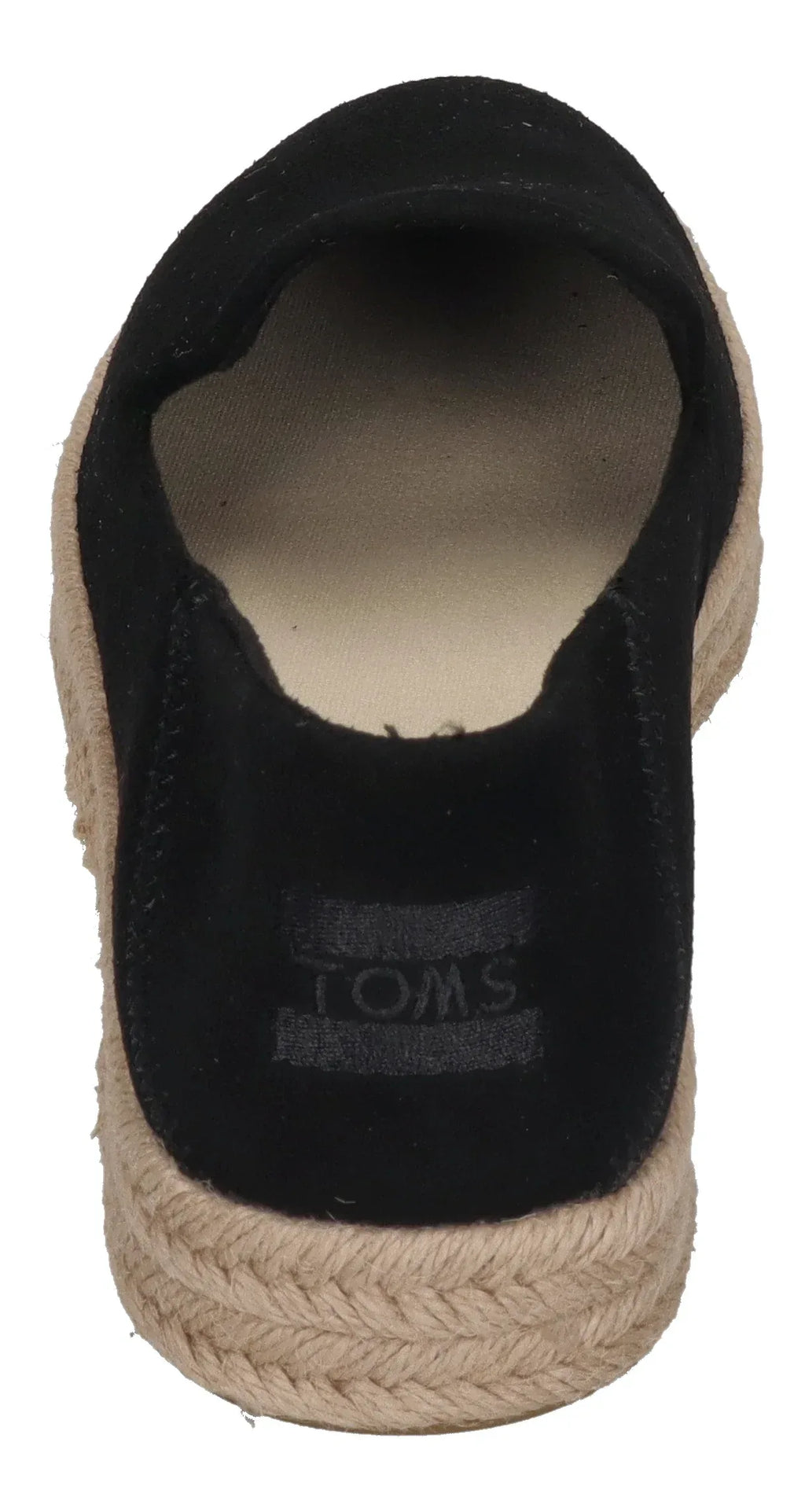 TOMS Damen Espadrilles CAROLINA 10020690 black suede