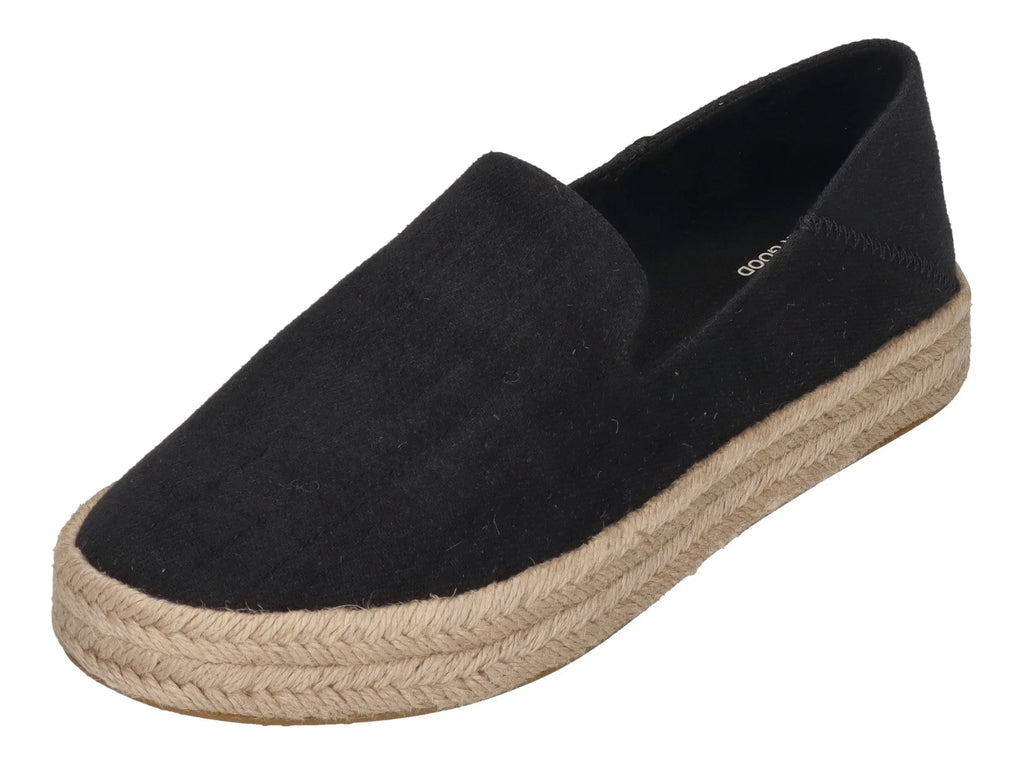 TOMS Damen Espadrilles CAROLINA 10020990 black heavy twill