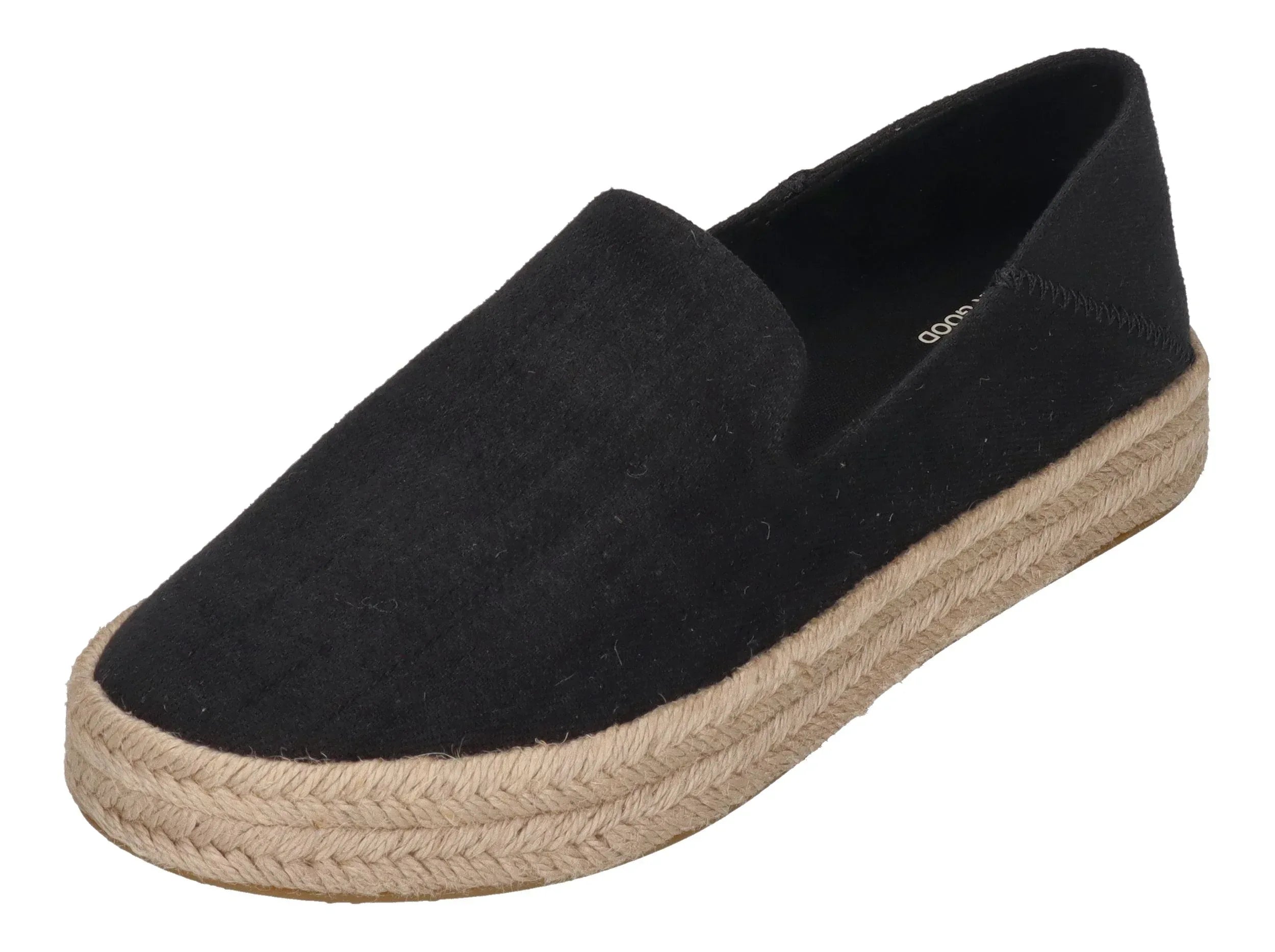 TOMS Damen Espadrilles CAROLINA 10020990 black heavy twill