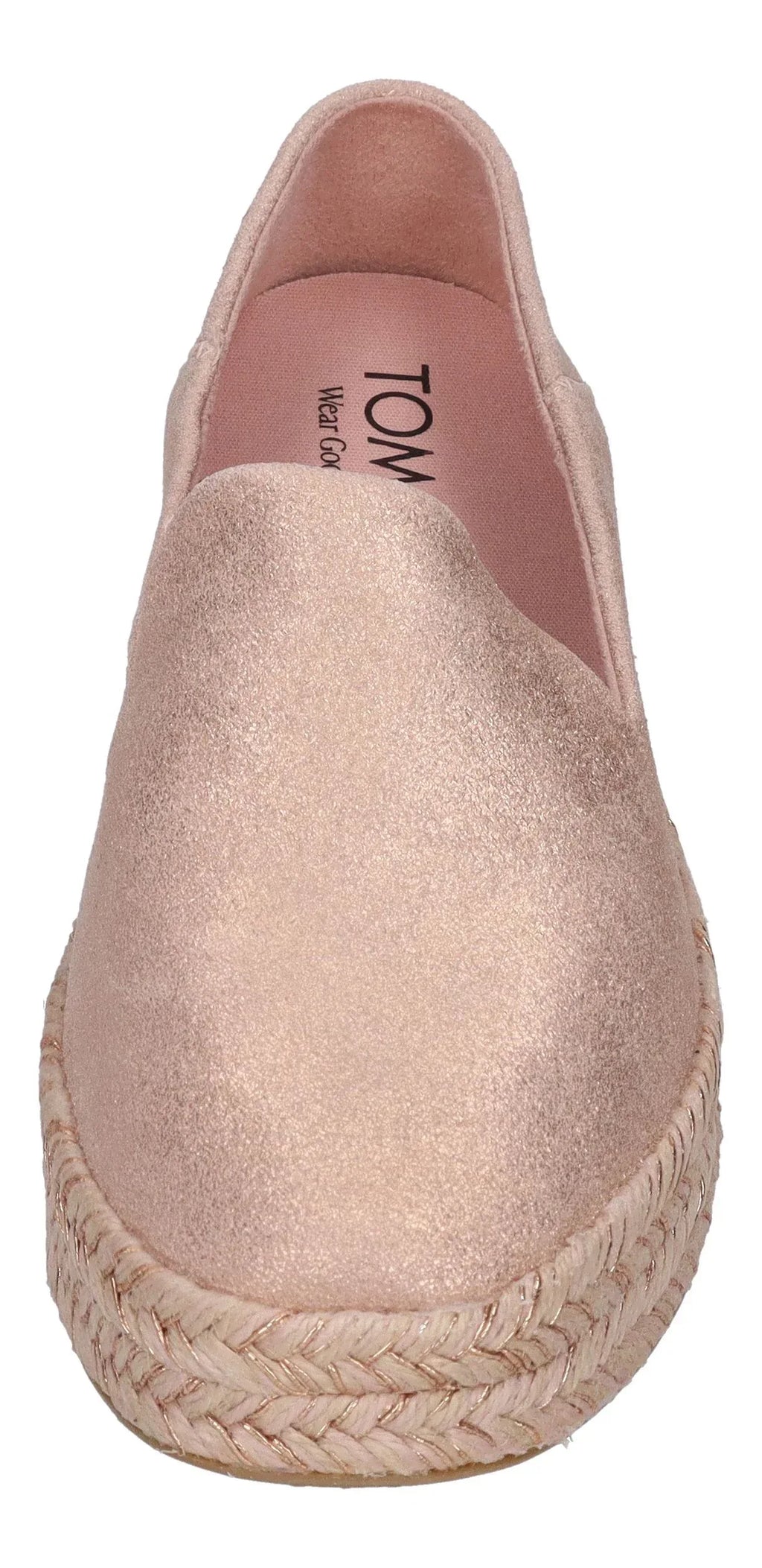 TOMS Damen Espadrilles - CAROLINA 10021868 - pale rose metallic