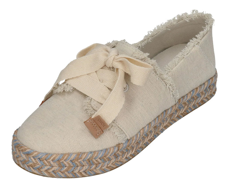 TOMS Damen Espadrilles CAROLINA LACE UP 10021851 white onyx