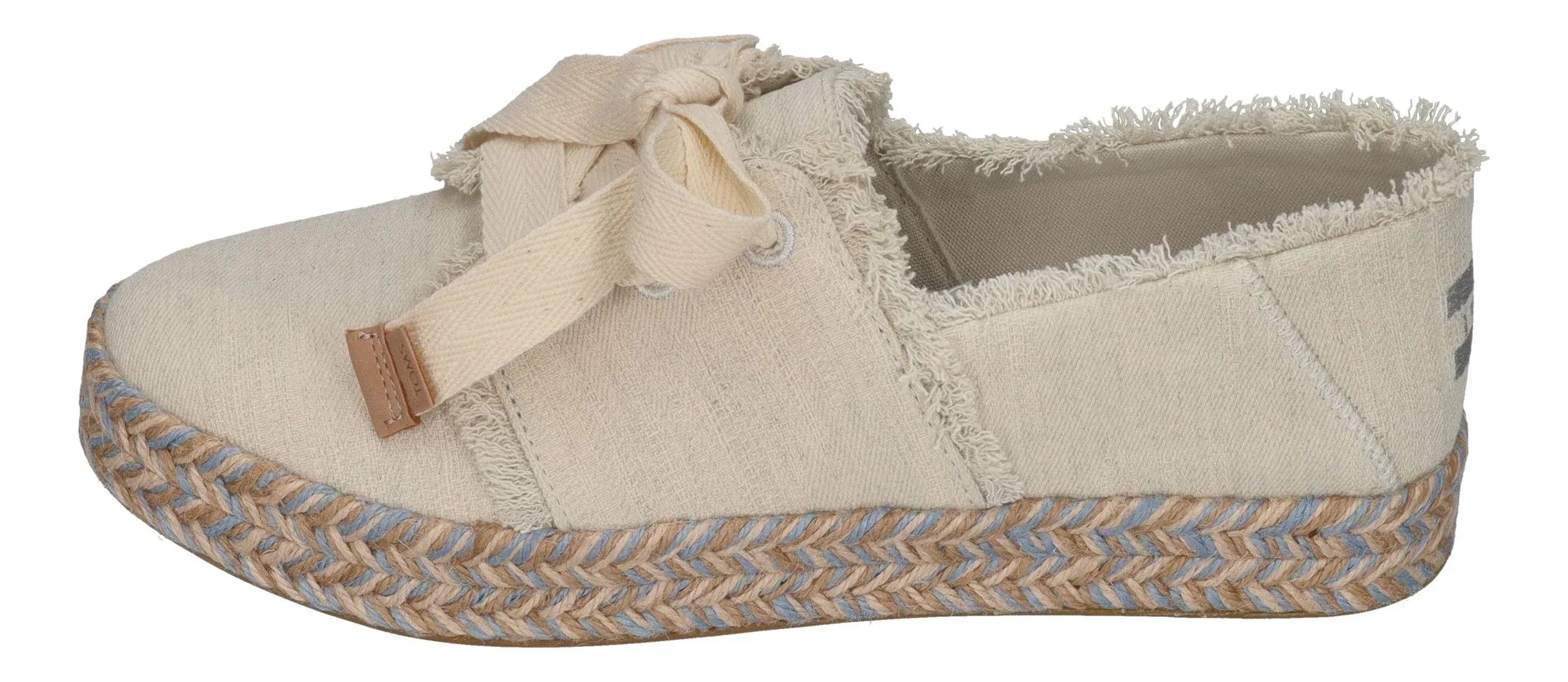 TOMS Damen Espadrilles CAROLINA LACE UP 10021851 white onyx